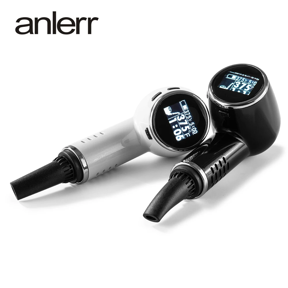 shenzhen Anlerr wholesale discreet pipevape shape electronic cigarette with packing dry herb full baked Unobstructed airflow