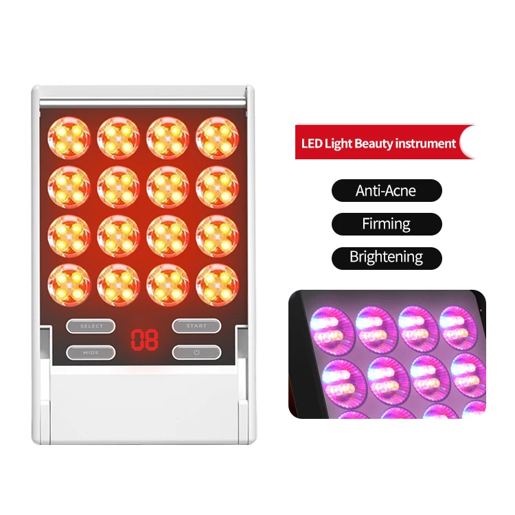 Light Luxury Popular Large Lamp Beauty Device Light Repair Acne Acne Brightening Care LED Optical Skin Beauty Instrument