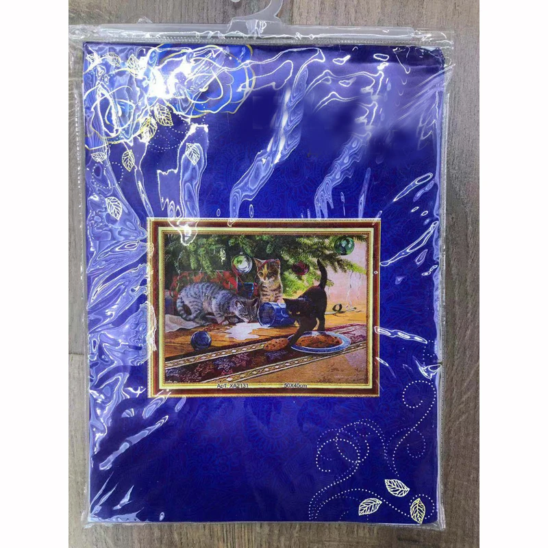 
Cross Stitch Cotton Cloth Animal Two horses Multi Patterns Chinese Cross Stitch Embroidery 