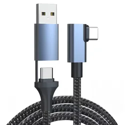 Mfi Certified Intel Usb Extension Cabl 1.8M 30Cm 2M 40Gbs White 100W 16K 8K 60Hz Right Angle Thunderbolt 4 Pro Cable For Apple