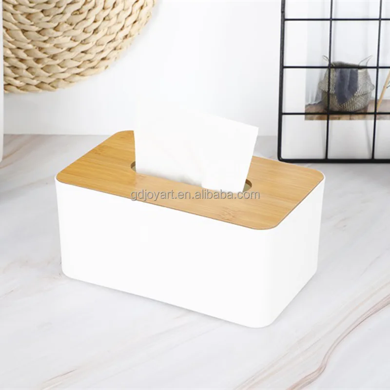 Home Large Anti-moisture Rectangular Tissue Paper napkin Box case Household Office Holder Tissue Box
