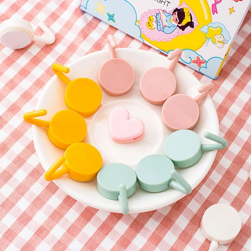 Bverionant Wholesale ABS Material Storage Hanger Rack Double Sided Adhesive Wall Hook