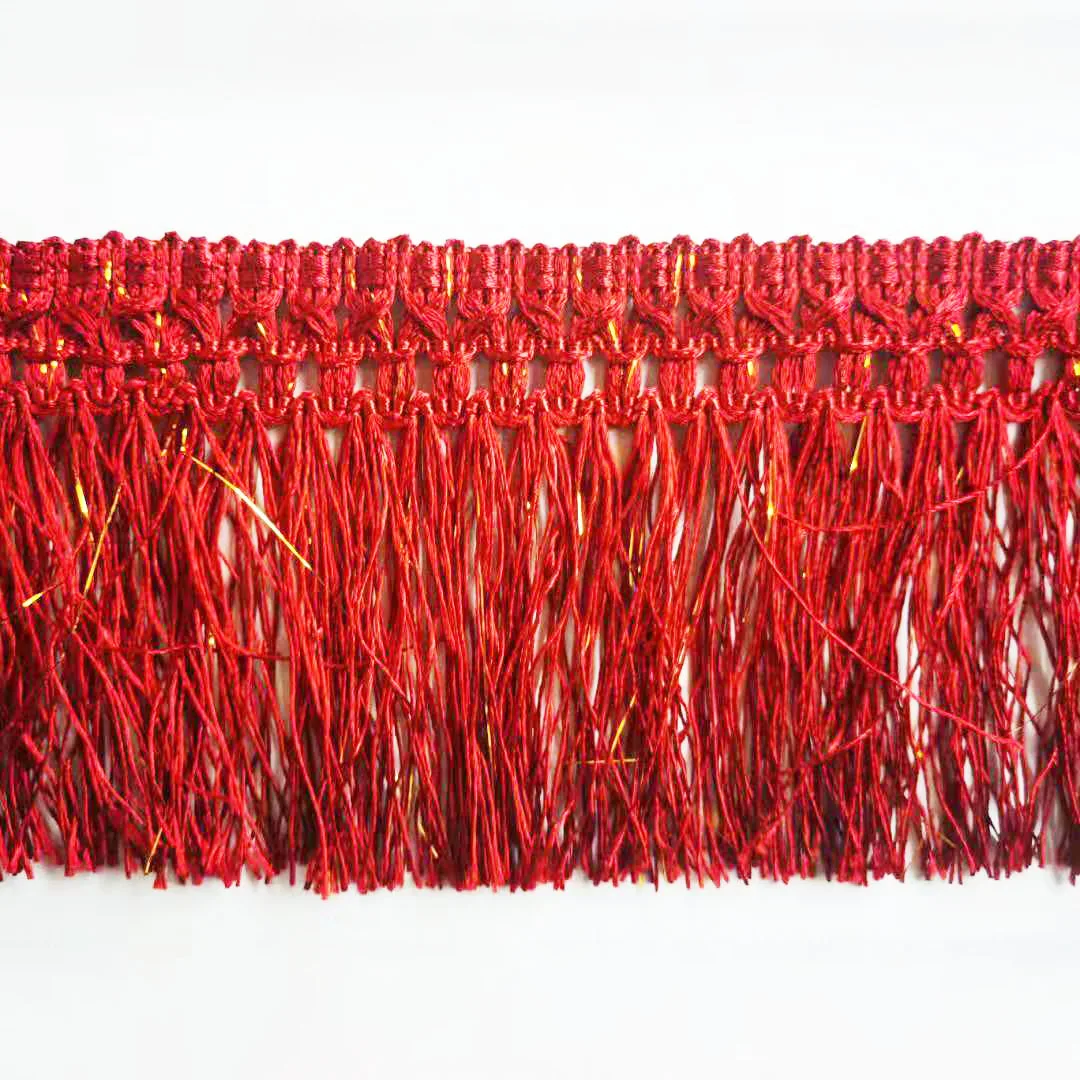 Hot Sell Long Polyester Brush Fringe; Prayer Mat Fringes, Carpet Fringe