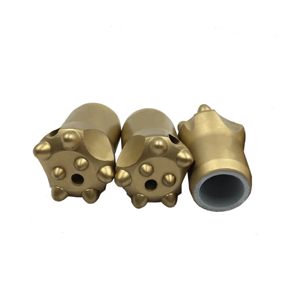 
Peru 11 degree tapered gold drill bit brocas conicas de 36mm y 38mm 