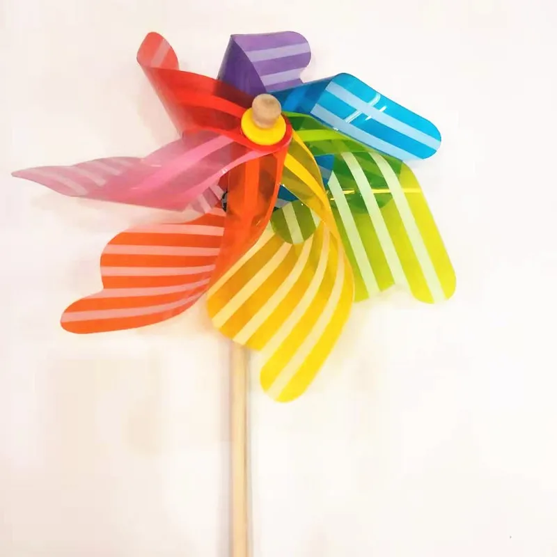 Пластиковый материал, праздничное украшение и подарок, мельница разных размеров