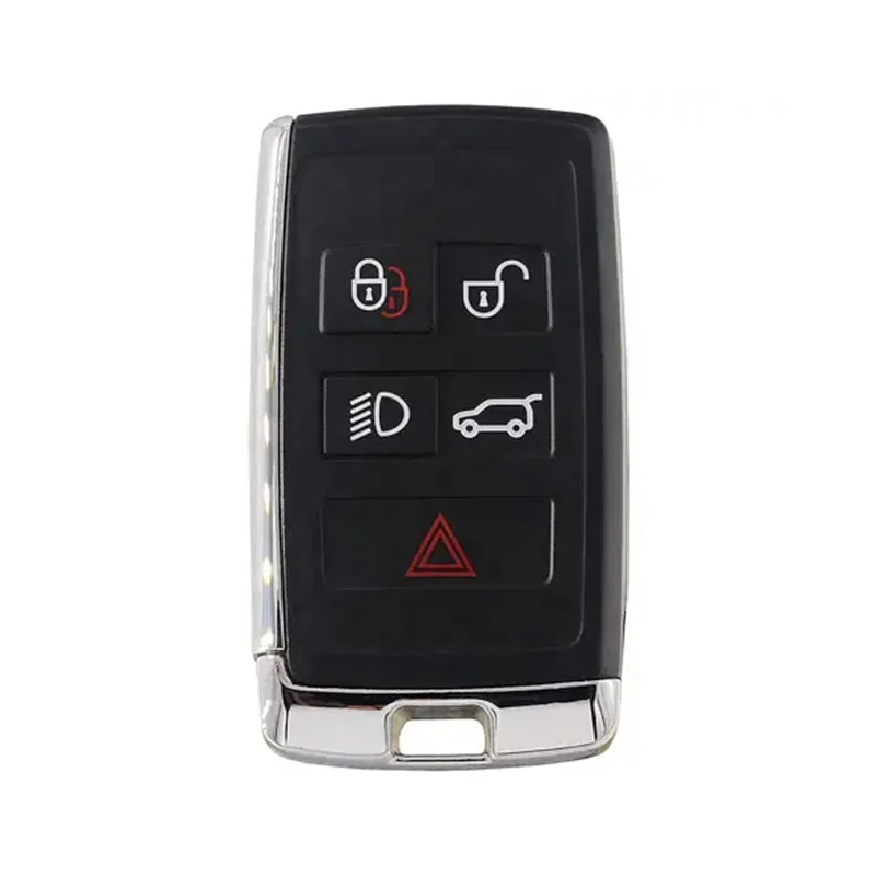 5 Buttons Remote Car Smart Key Case Shell Cover Fob For Land Rover Discovery 4 Freelander Range Rover Sport auto parts