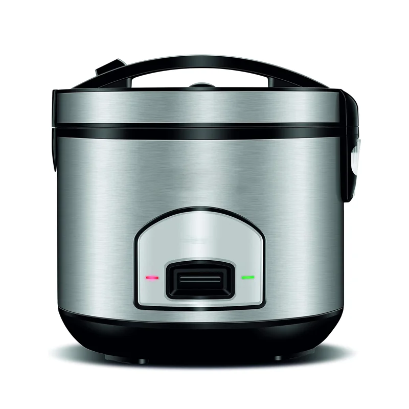 Rice Cooker Heater 3 Cups 6 Cups 8 Cups Uncooked Rice Stainless Steel Electric Rice Cooker with Smart Button Operate