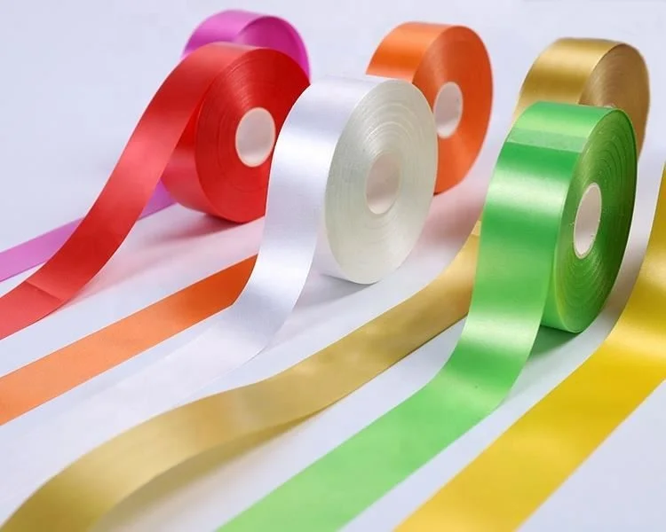 
2.8CM*50M Color Curling Plastic Gift Ribbon for the Wedding Decoration 