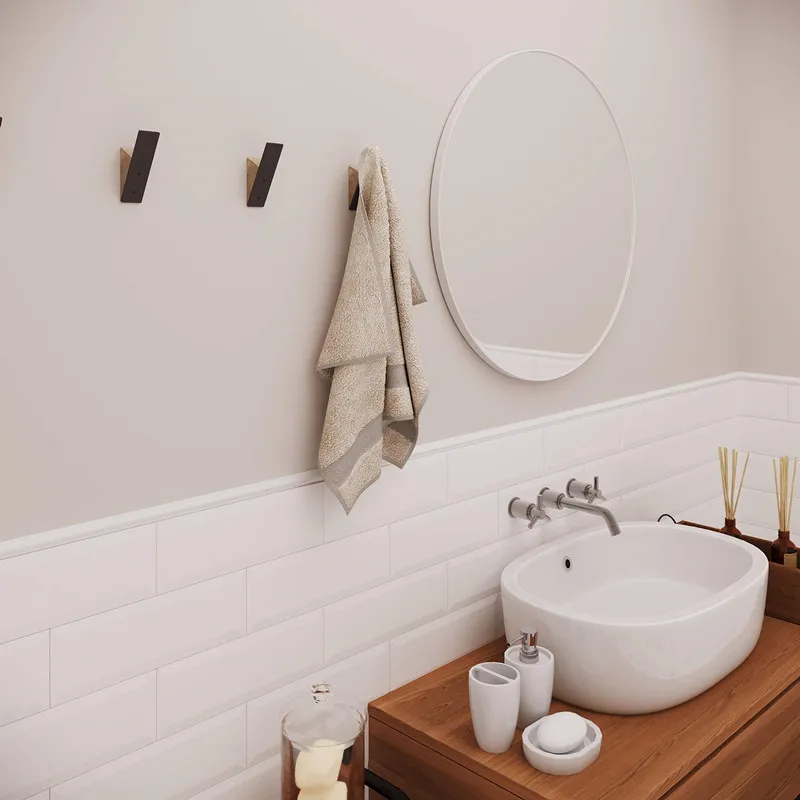 Wall Coat Hook Rack Black Walnut Wood Metal Hooks for Hanging Coats Wall Mounted Wooden Hats Hangers