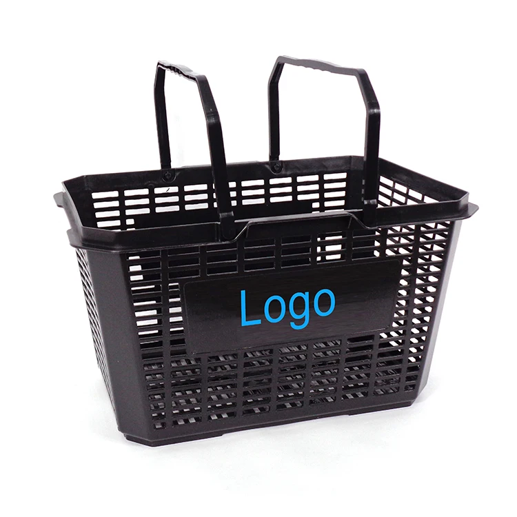 
Hot Sale Shopping Plastic Picnic Basket Supermarket Goods stackable 