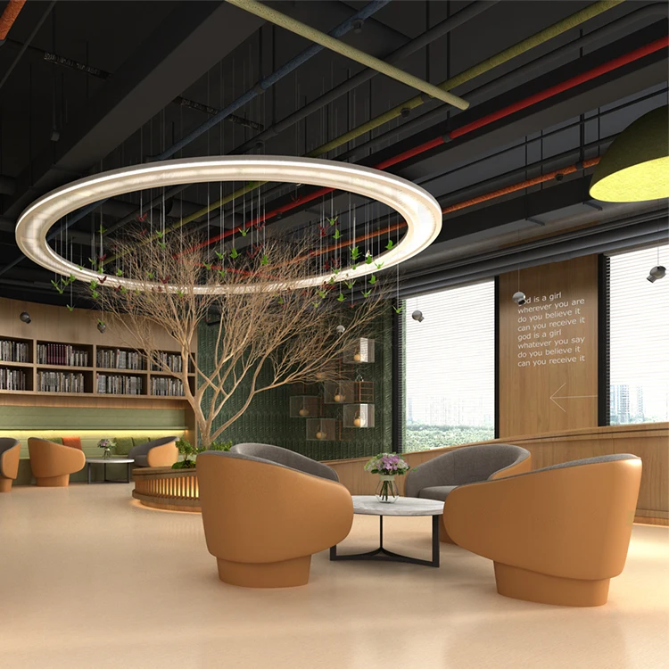 
With reasonable price commercial lounge design furniture sofa 