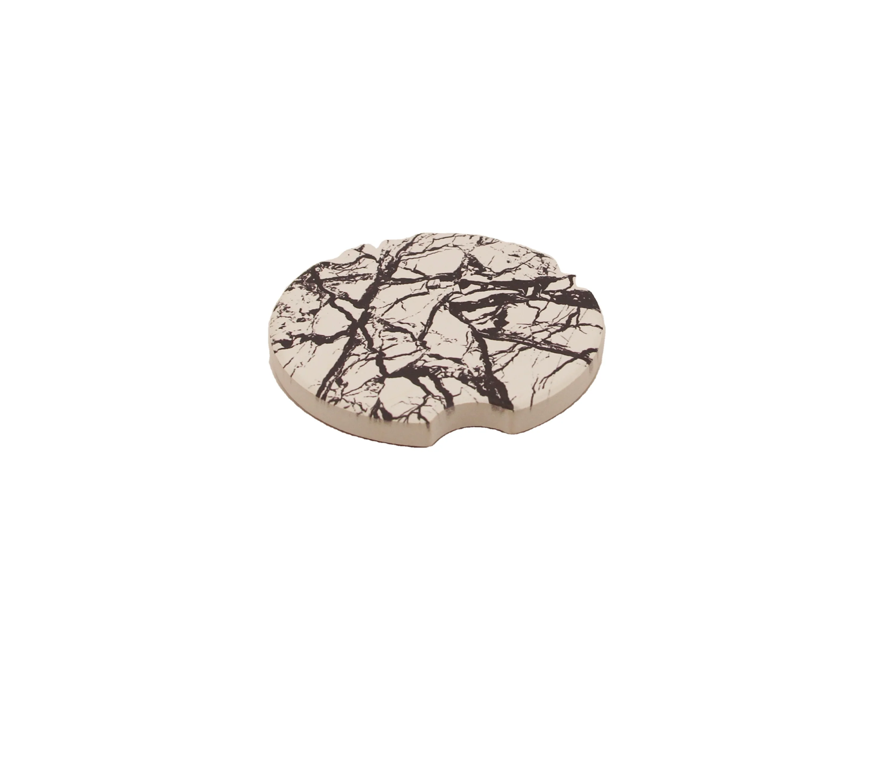 Custom Print Ceramic  Coster Customized Sublimation Car Coasters For Drink