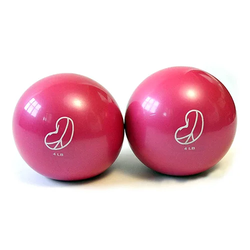 Exercise Weight Ball For Yoga and Pilates Toning Sand Ball Pvc Soft Medicine Stand Ball