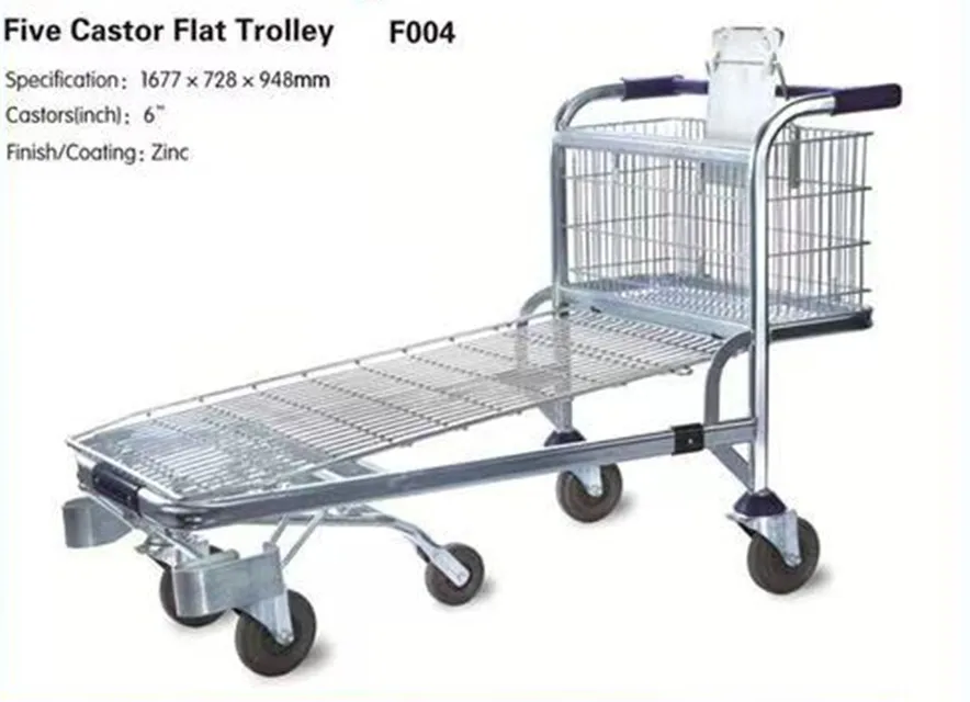 Грузовая Плоская тележка с пятью колесами используемая для склада сделано в Китае инструменты обработки материалов ручная паллетами