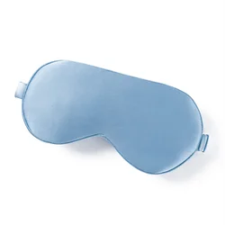 Amazon Hot Selling Personalized Luxury Sleep Eye Mask  Custom Sublimation 16mm Pink Mulberry  Silk Mask With Sleeping