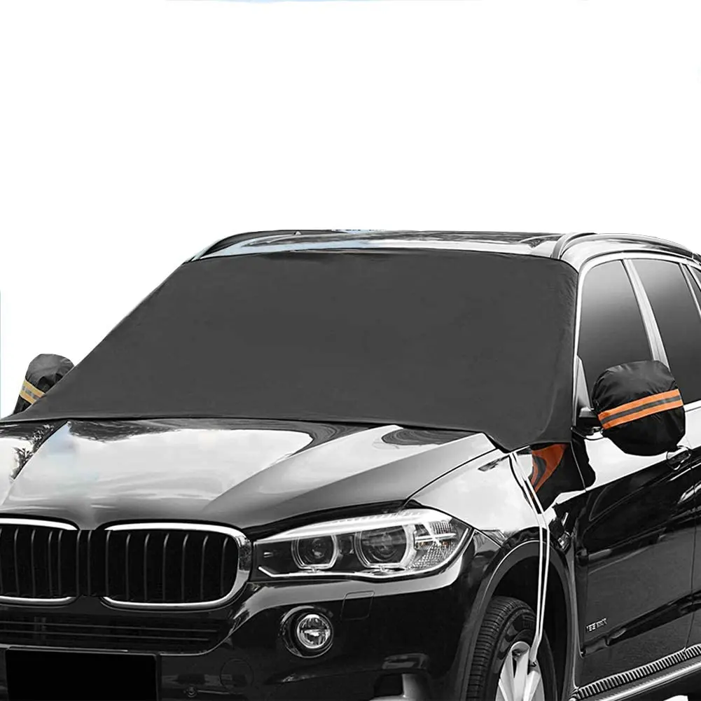 Оптовая продажа портативный 190 т полиэстеровое покрытие для автомобиля лобового стекла от солнца наружного использования