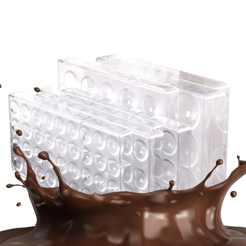 Food grade plastic chocolate bar maker Injection hard PC candy polycarbonate chocolate mold