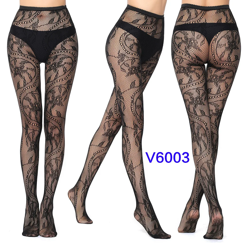 New Fashion Young Girl and Women Hosiery Nylon Lace Mesh Sexy Silk Temptatiou Stockings Plaid Standard Knitted Poly Unisex,women