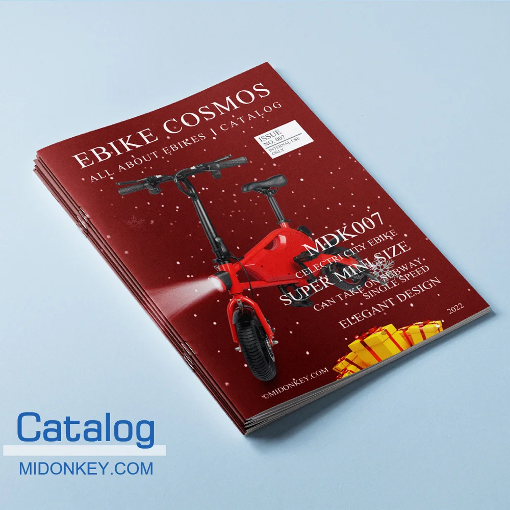 Midonkey 14 дюймов фара для электровелосипеда в самые популярные азии рынке Ультра маленький размер колеса складной электрический городской велосипед способный преодолевать Броды
