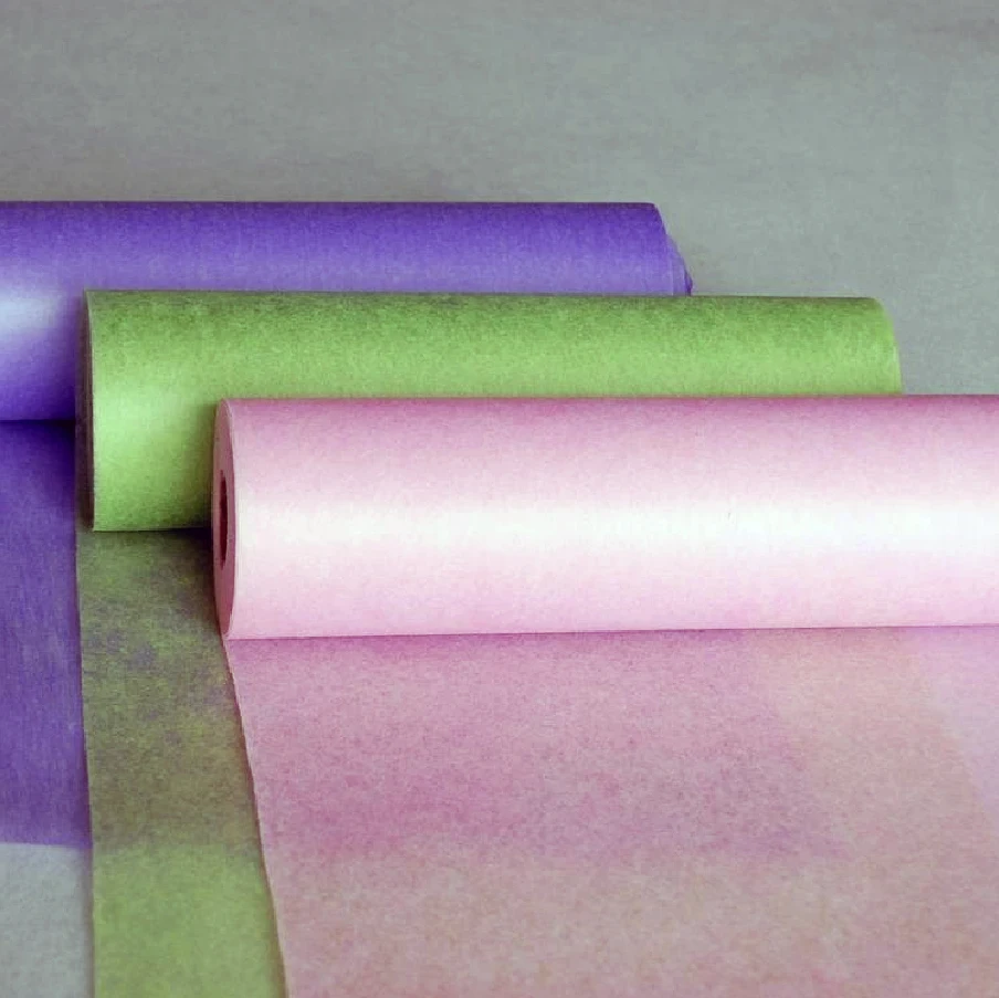 Korean non woven floral wrapping paper Waterproof flower packing inner paper