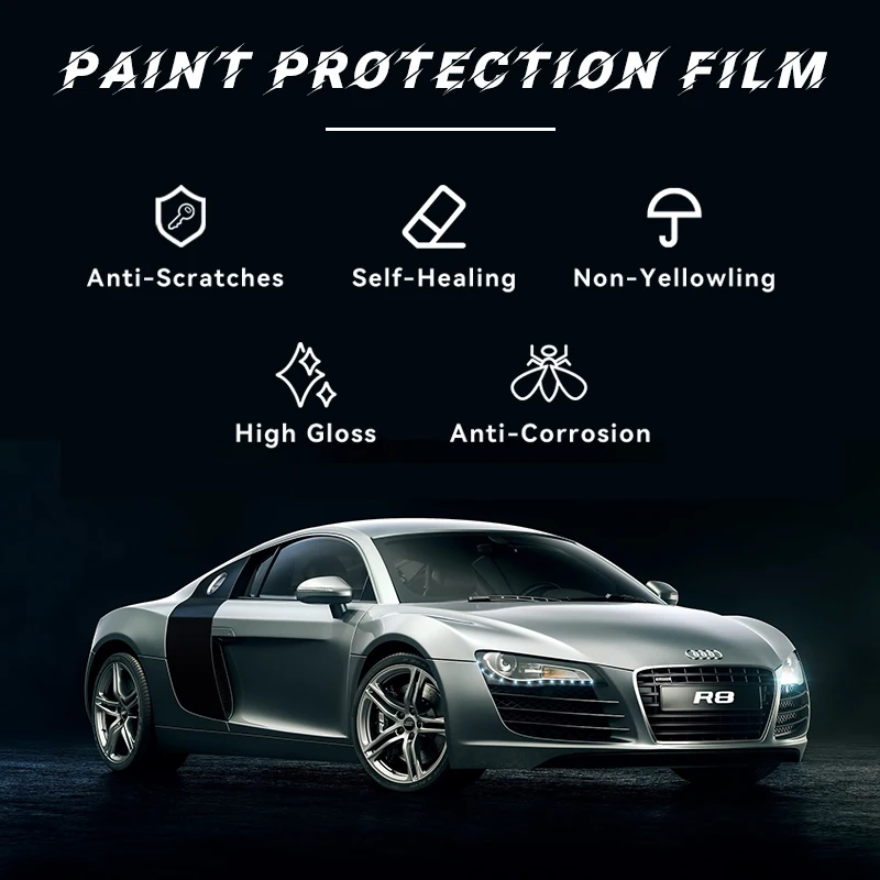 Самовосстанавливающее покрытие не желтая ТПУ защитная пленка ppf для автомобиля