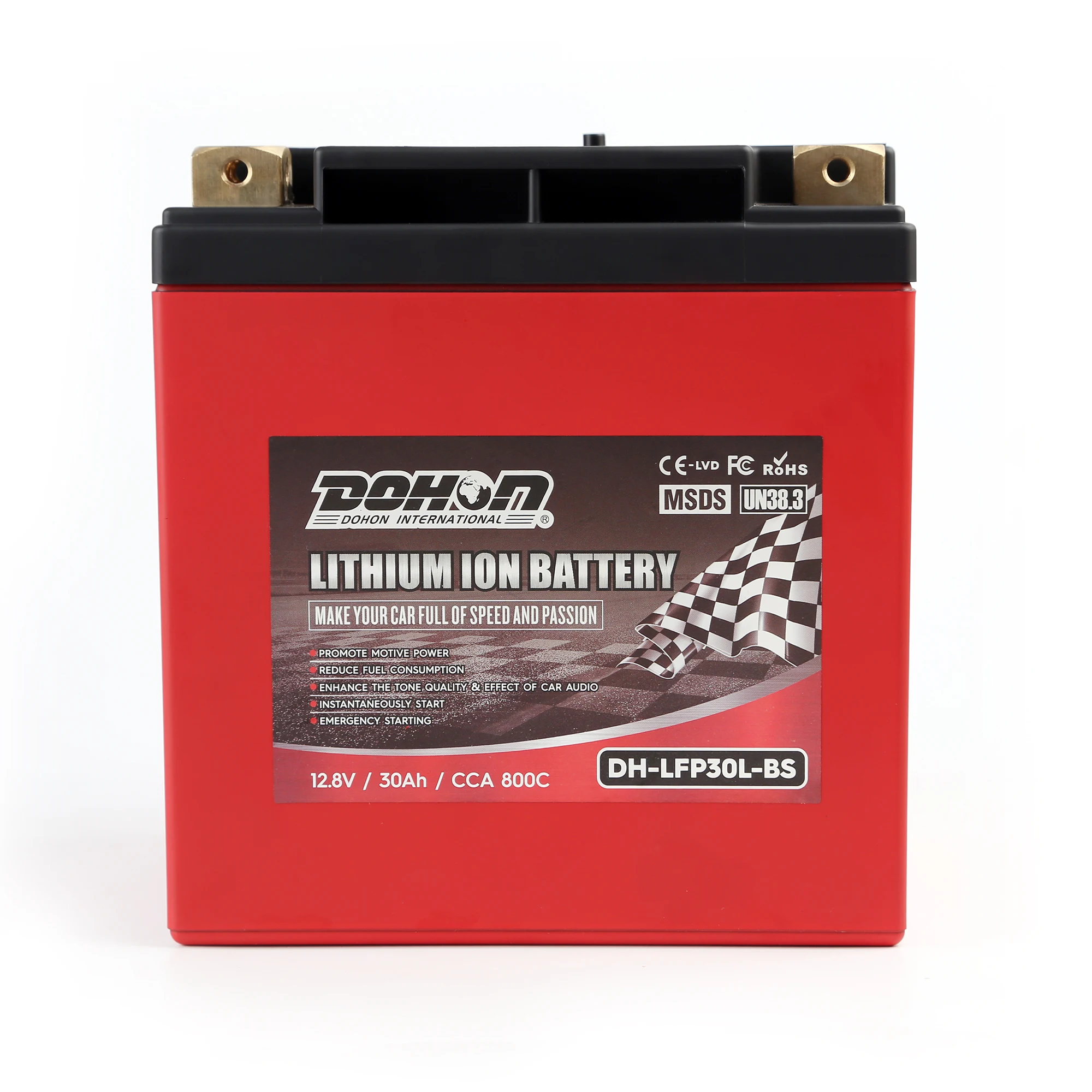 most popular battery 12.8v LiFePo4 electric motorcycle battery pack 16ah lithium batteries for motorcycles