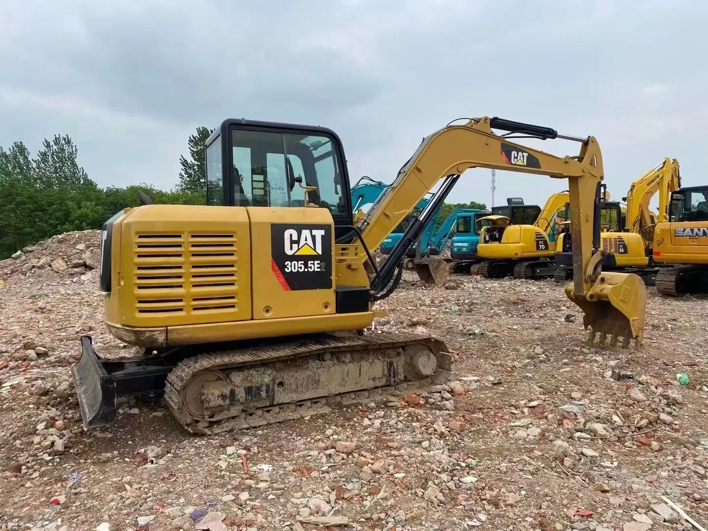 CAT 305.5E New Small Excavator Cheap Model New Used Carter Small Hydraulic Excavator  original CATexcavator