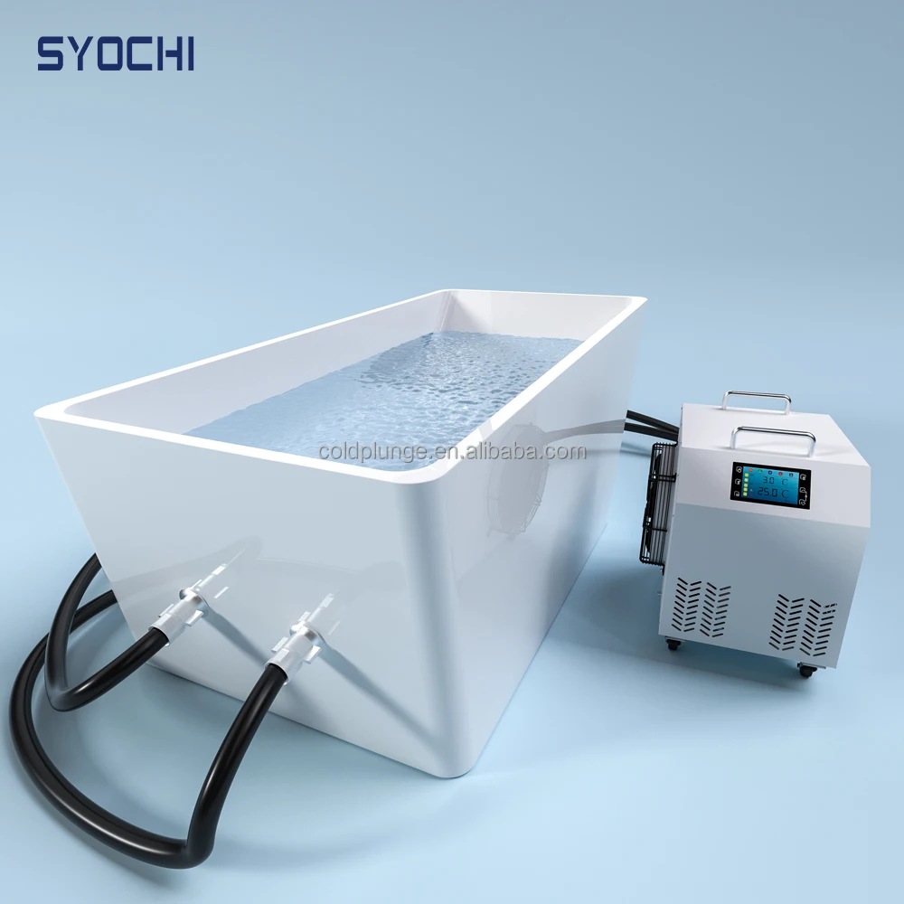 2024 Hot Sale  Athlete Ice Bathtub Spa Massage Tub Ice Bath Tub for water chiller cold plunge chiller