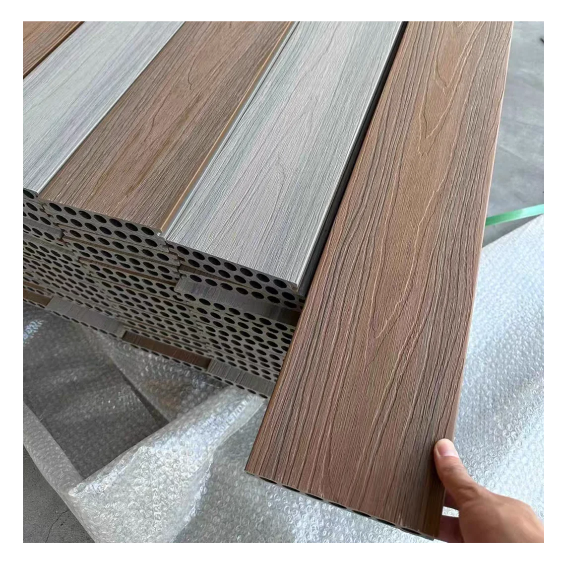 Water absorption 0.8% Outdoor WPC decking Wood Plastic Composite Outdoor Decking WPC Swimming Pool Floor Available Worldwide