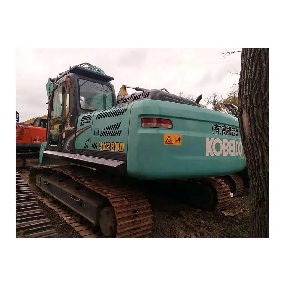 Лидер продаж подержанный экскаватор kobelco марки SK260D использованный Kobelco в хорошем дешевом состоянии для продажи