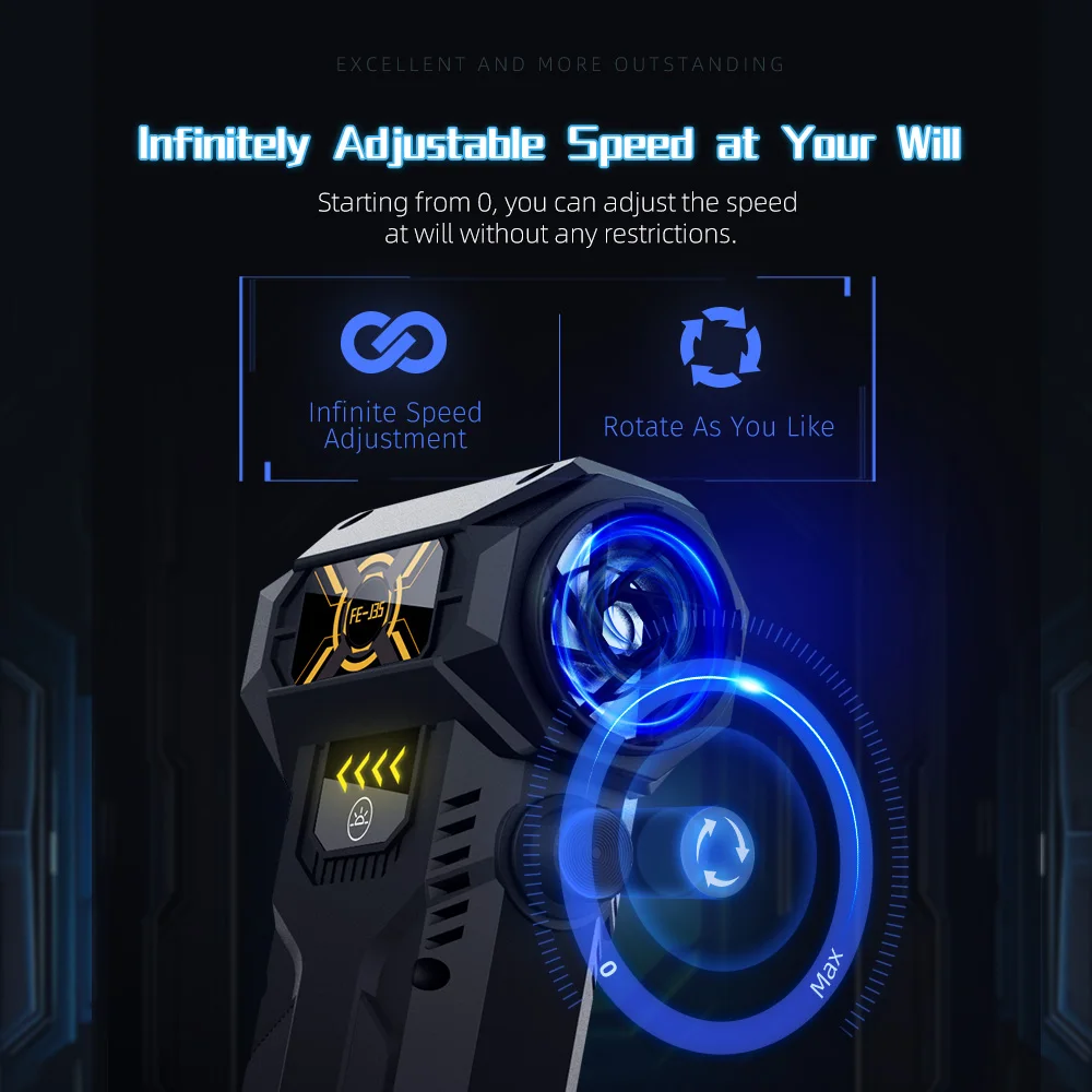 infinitely speed adjustment jet fan mini blower with security protection air duster for dust removal keyboard equipment cleaning