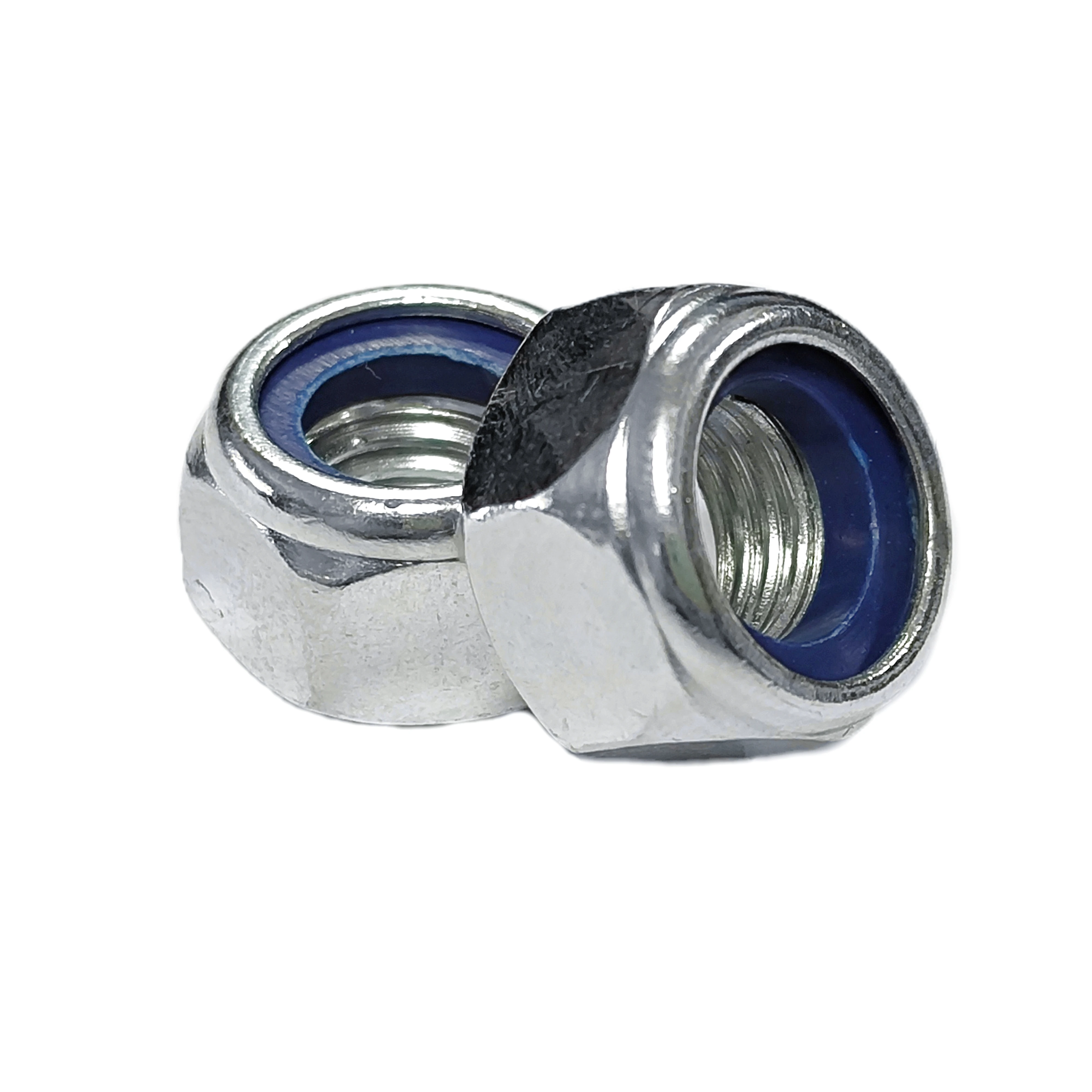 Hex Thin Nuts With Nylon Insert lock nut DIN 985 Carbon Steel Metric Thread M3-M36