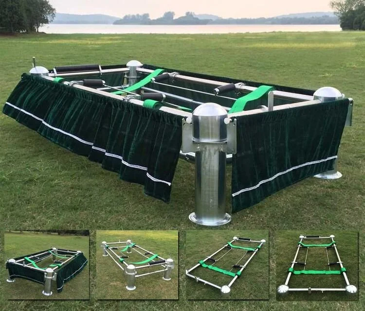 THR-LD003 Funeral Products Coffin Stainless steel Funeral Casket Lowering Device