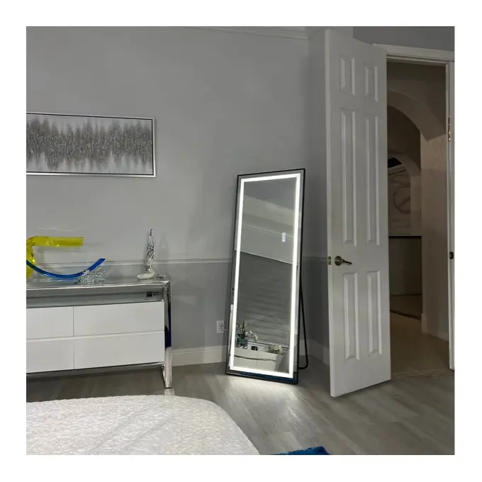 Large Wall led mirror beauty mirror salon stations hairdresser salon mirror