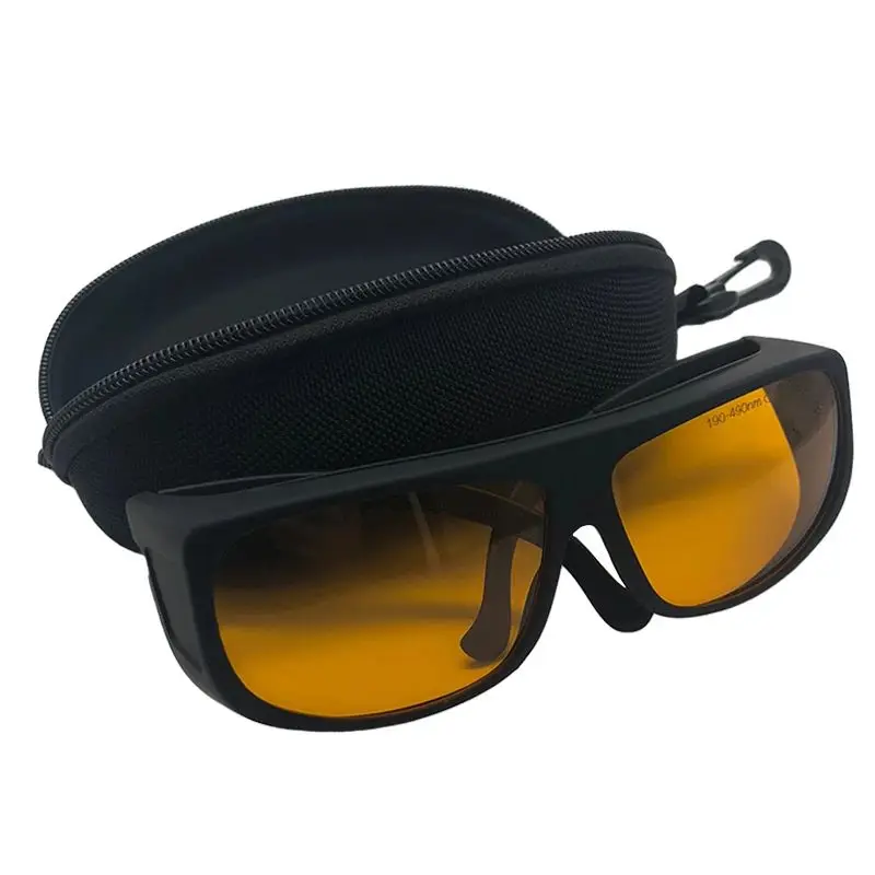 LASER TREE Laser Safety glasses 190-490nm OD4+ Protective Glasses Shield Protection Eyewear for Laser Module