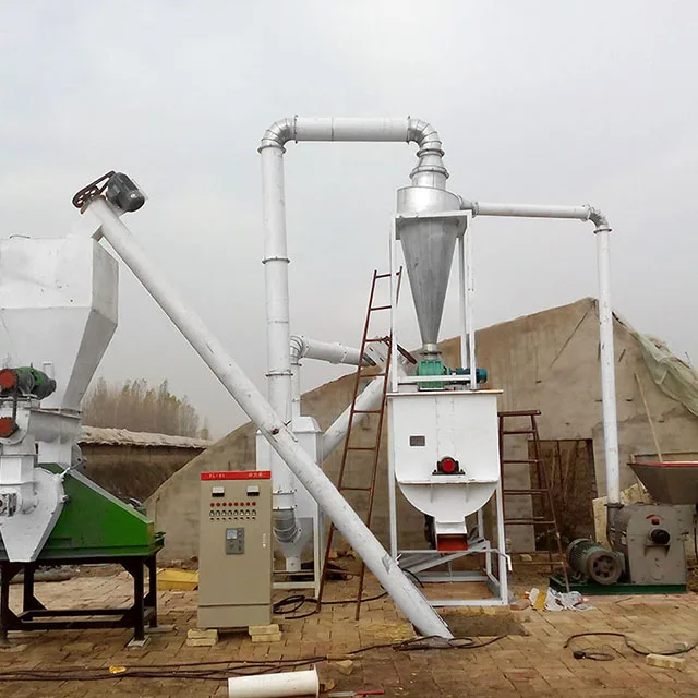 Hot Sale Poultry Grass Fodder Granulator Feed Processing Machine Small Feed Pellet Production Machine Line for farm animal