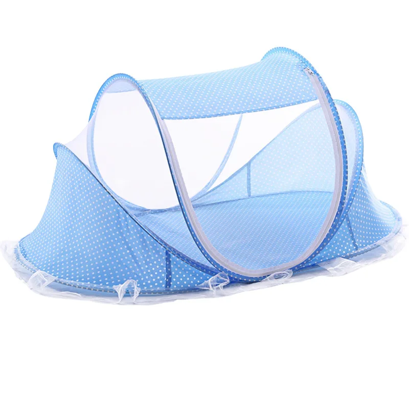 One Touch Mosquito Netting for Bed Foldable Yurt Mosquito Tent Net Pop Up for Baby Adult