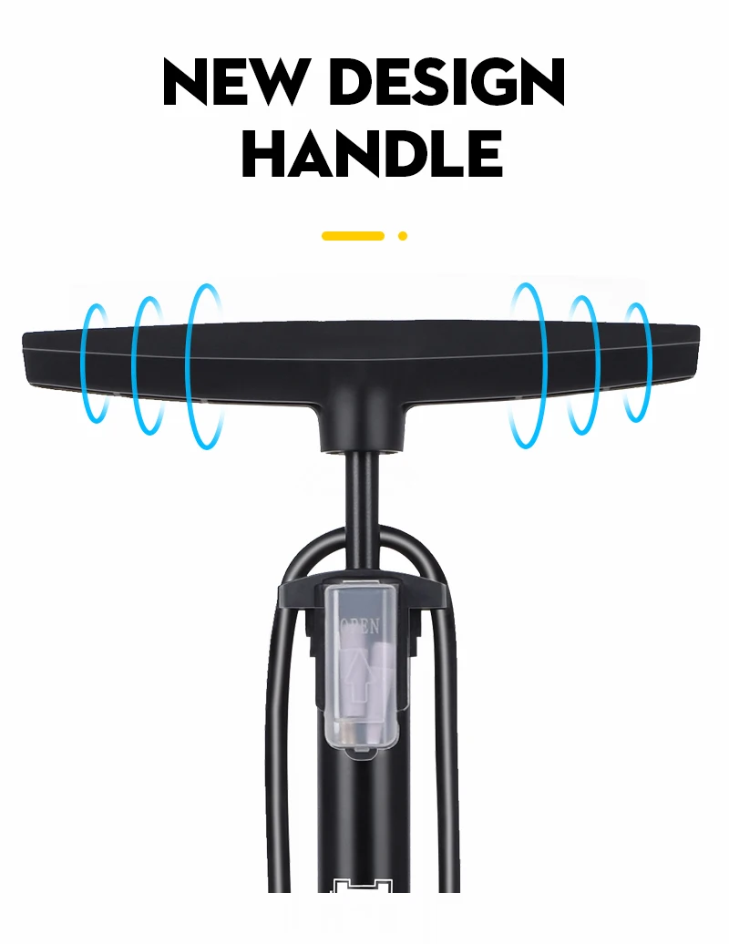 BM Wholesale Mountain Bicycle Pump Floor Type Bike Hand Pump with Best Price Hot Sell Mini Bike Pump with barometer