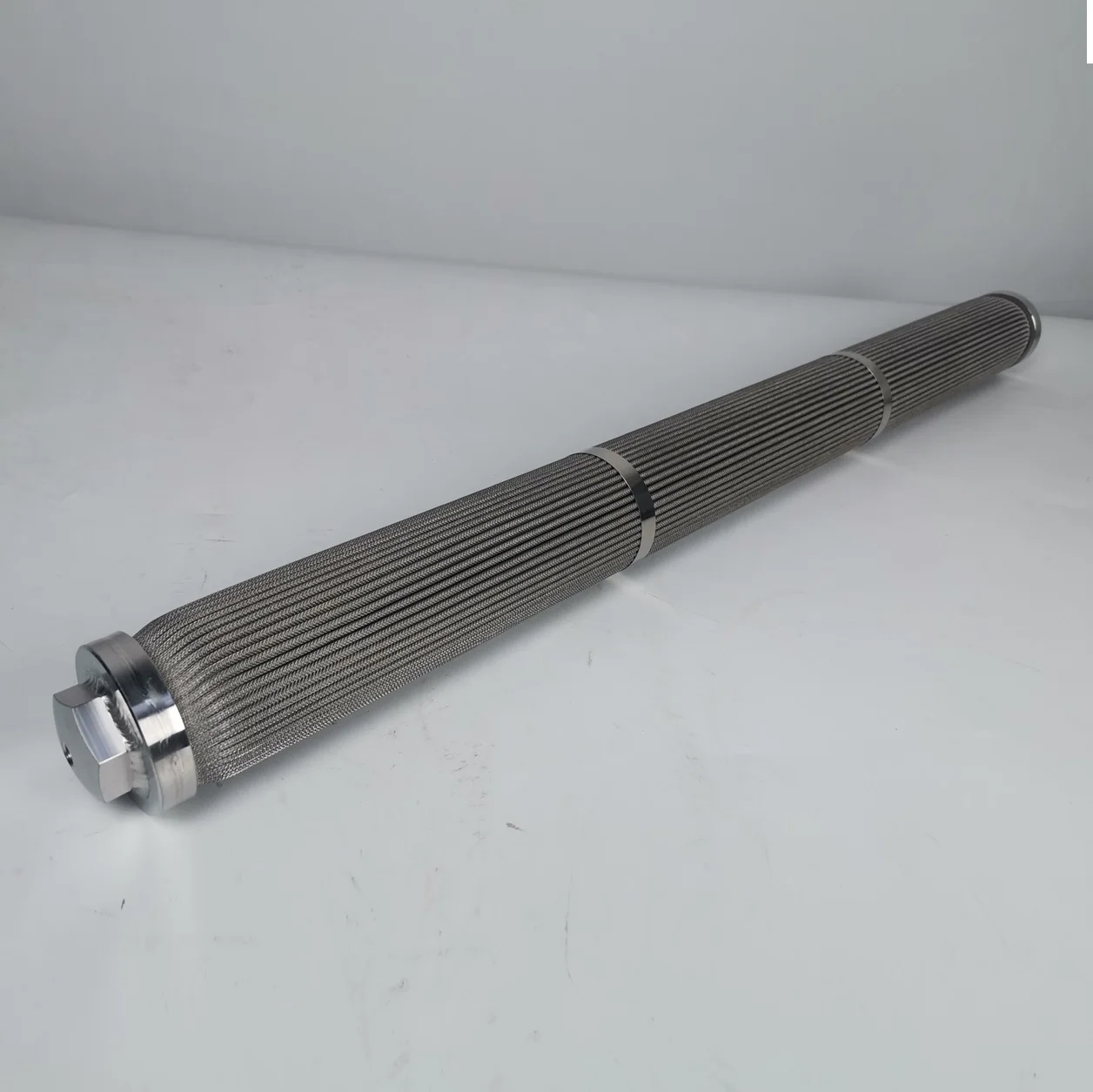 Reusable Pleated Mesh Filter Hot Melt Candle Filter Element for EPS Resin