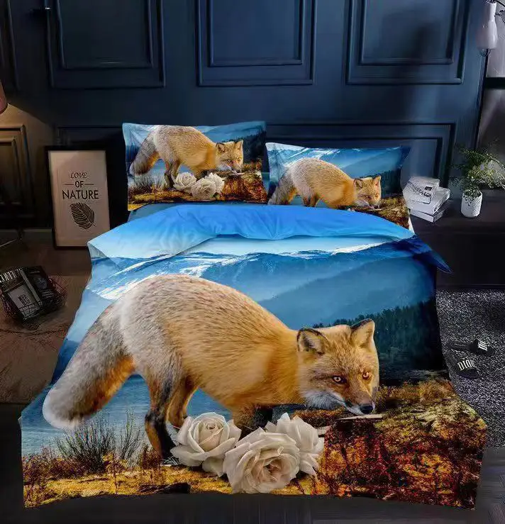 
3d flowerprinting textile fabric 100% polyester brushed fabric 