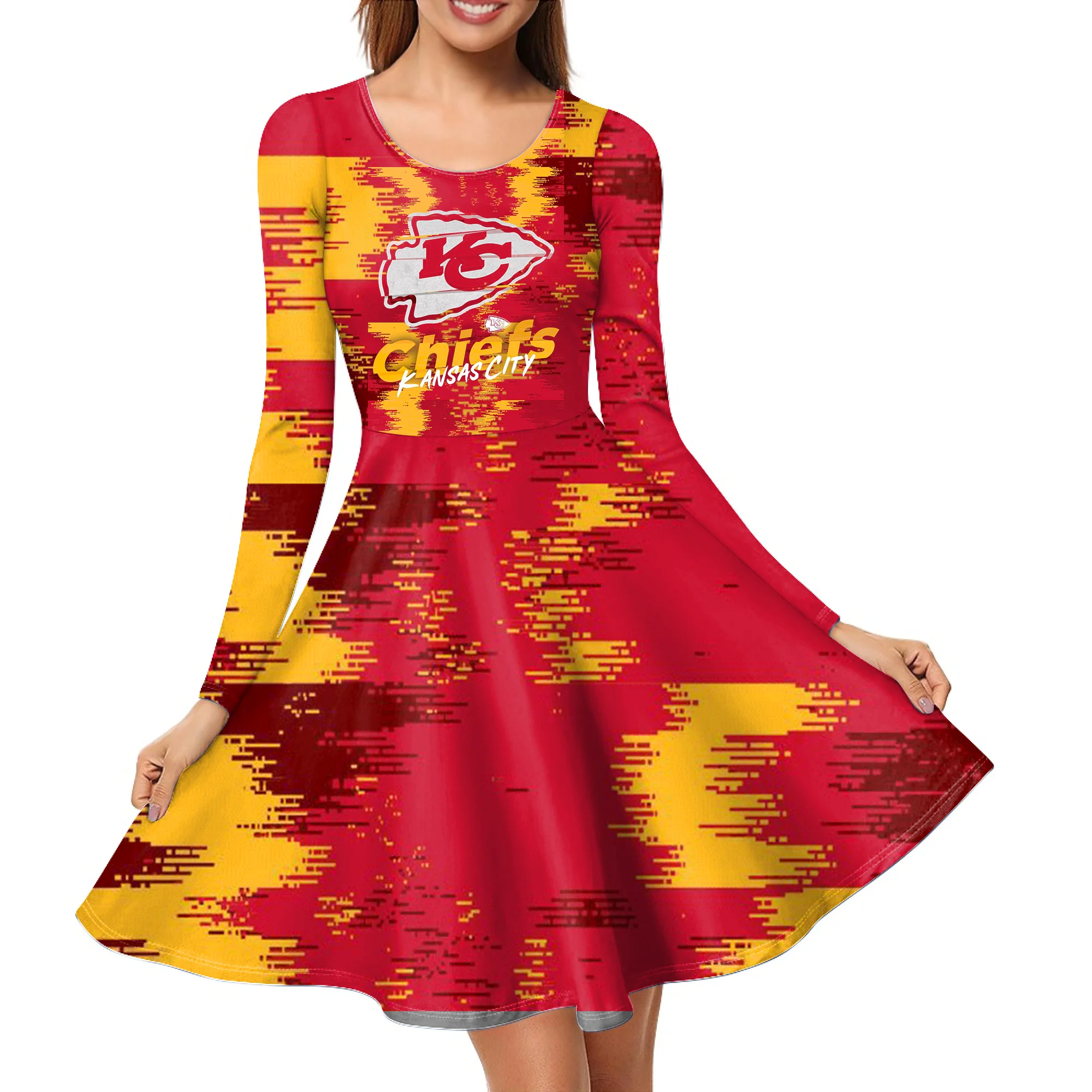 Womens dresses fashion 2014 casual long sleeve maxi bodycon dress for women