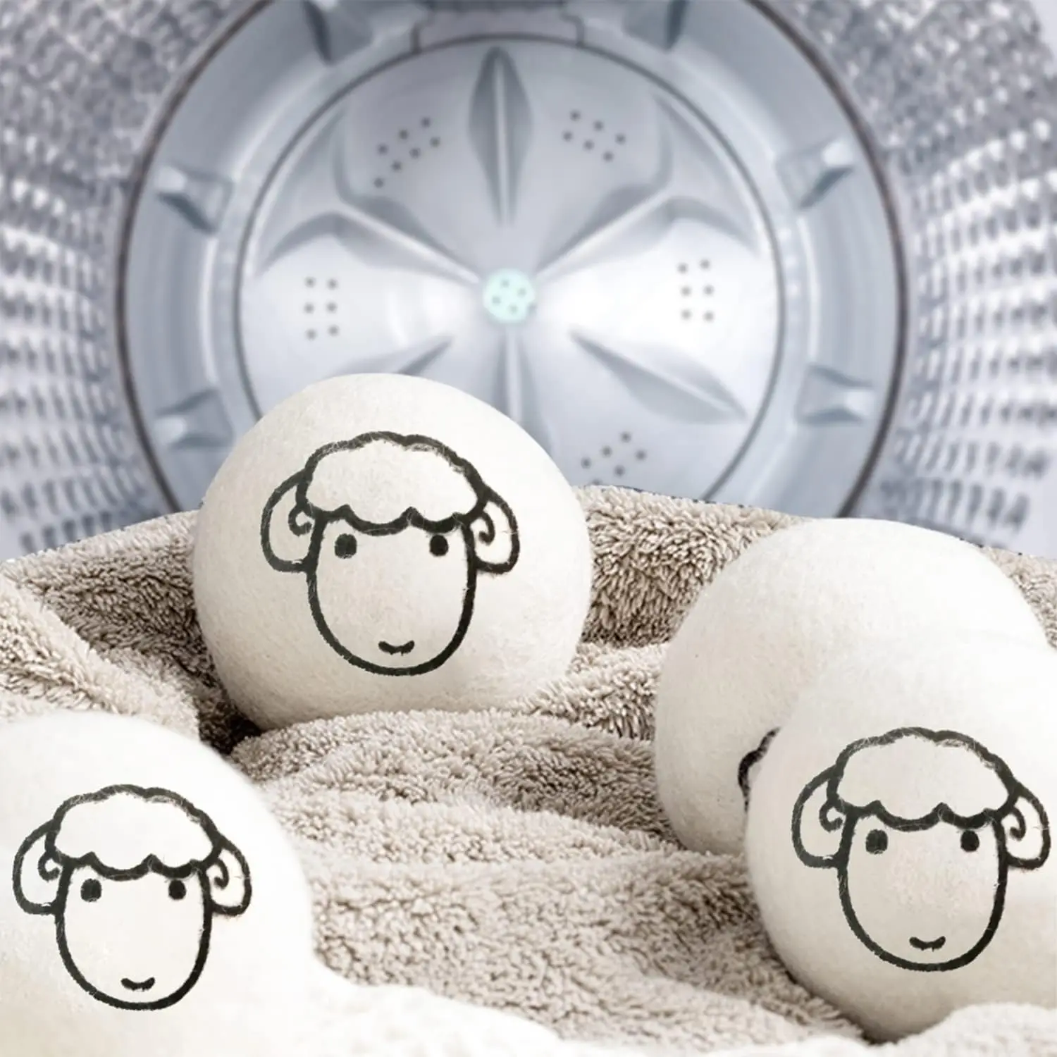 6-pack how to make a wool dryer ball for Laundry Washing Machine top seller Best Selling Products 2025 New Trending