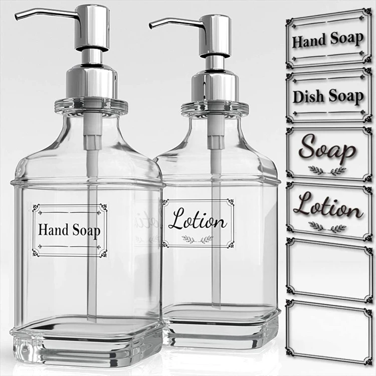 550ml 300ml 16oz 10oz soap hand wash mason jar with pump lid soap dispenser