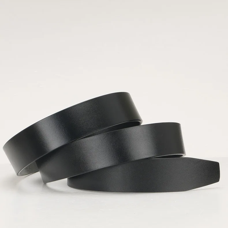 Двухсторонний ремень из воловьей кожи 3 5 см полоса мужской автоматический ретро без сэндвича