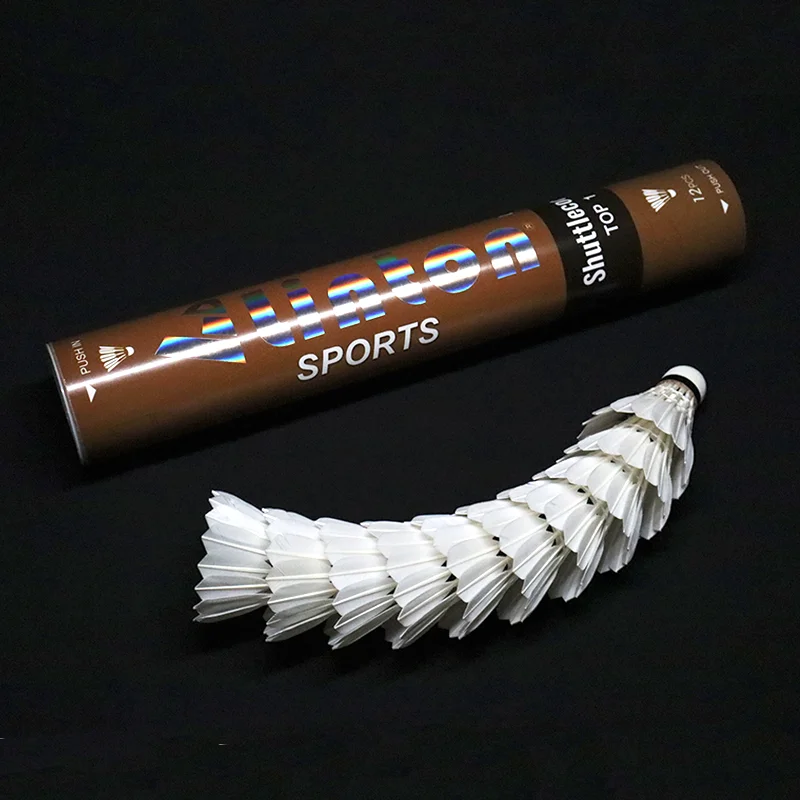 Hot Sale International Competition Brand Badminton Ball Class A goose Feather Badminton Shuttlecock
