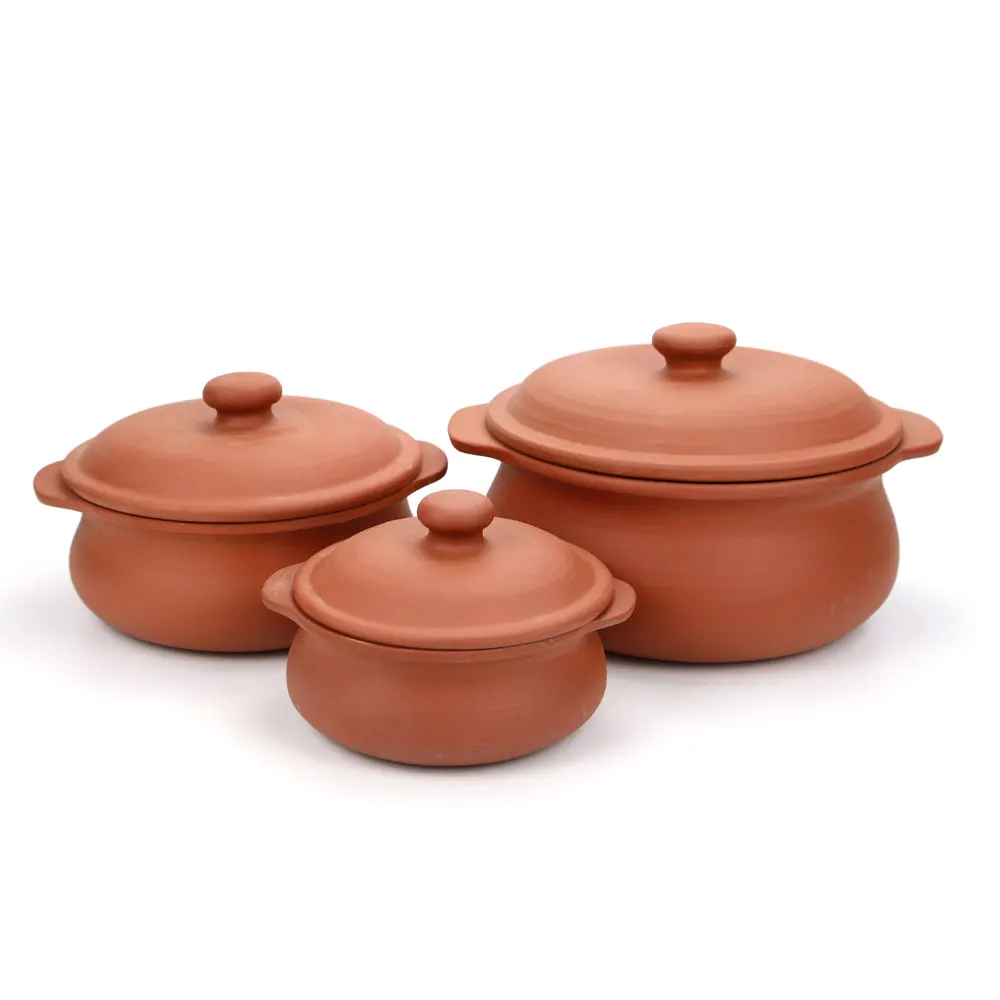 
China Manufactory Terracotta Dining Set with lid 