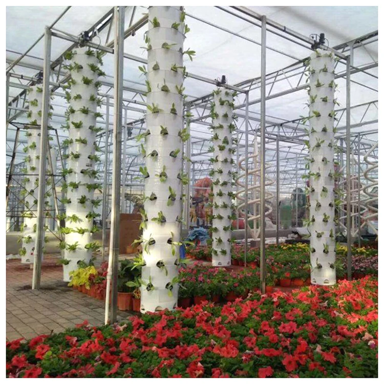 Aeroponic Growing Towers Vertical Garden Hydroponic Vertical Farm Tower Hydroponic System