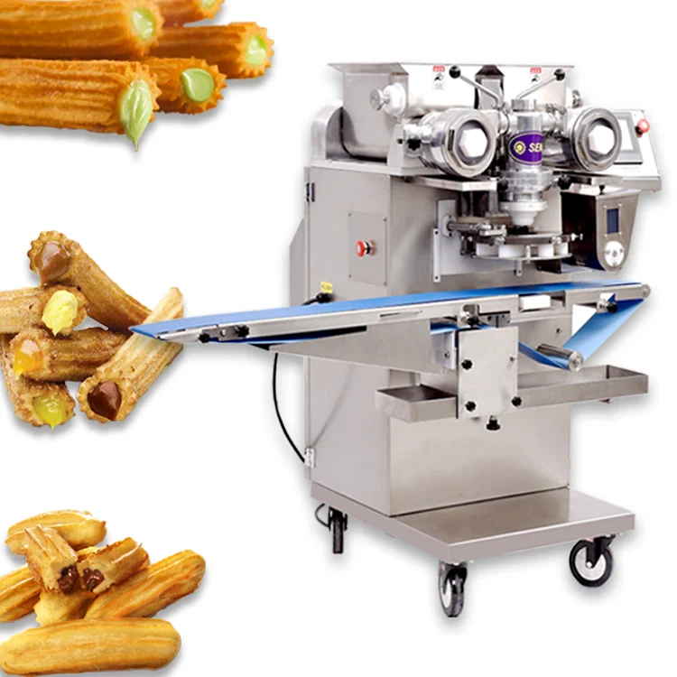 High quality automatic churros churrera maker/ churro making machine for snack factory