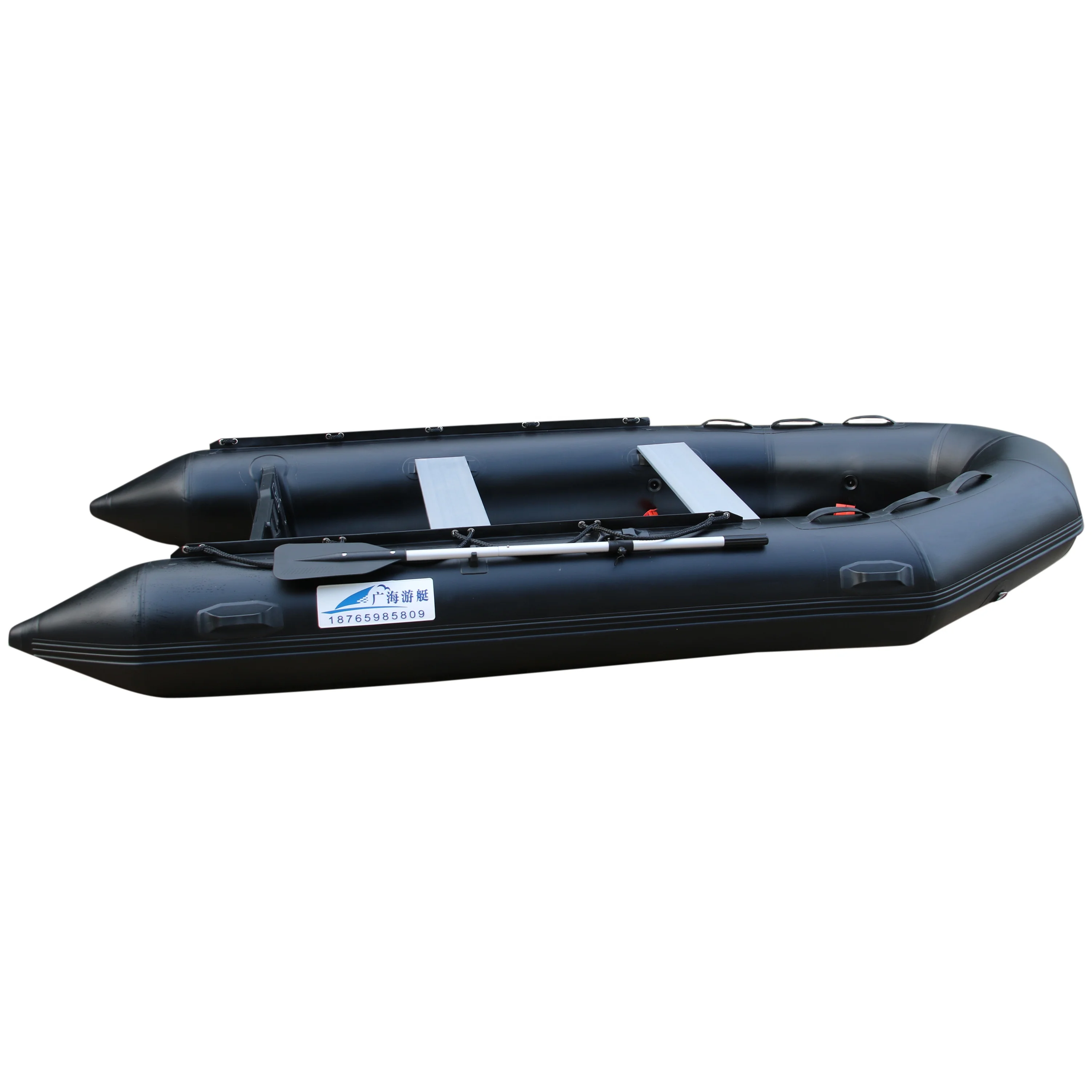 Goethe 14.7ft 450cm Hot Sale GTS450 High Speed Inflatable Fishing Boat With Aluminum Floor