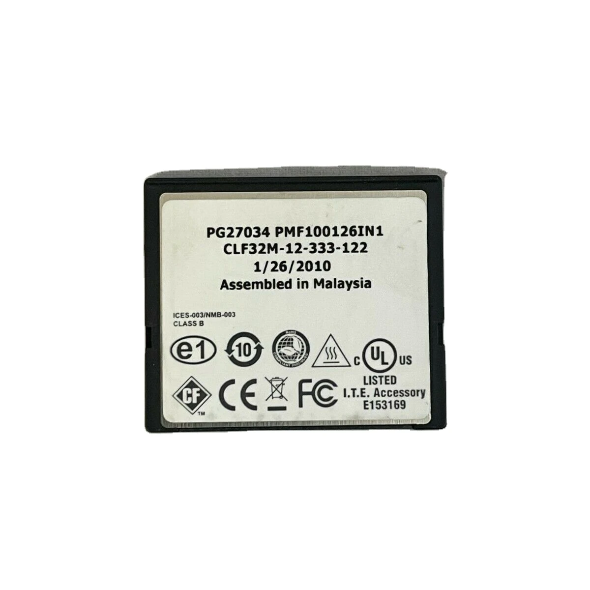 NOB 10pt flash card AJ757-90902 512733-001 for HPE